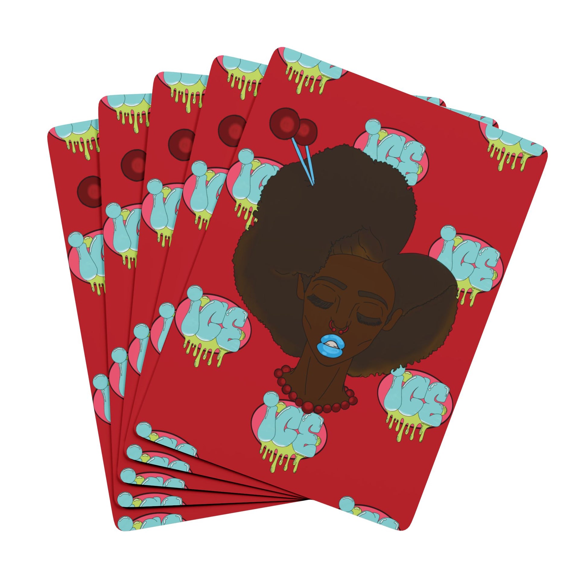 Artistic Poker Playing Cards Set - Unique Card Deck, Gift for Gamers, Housewarming, Game Night, Collectibles, Fun Accessories