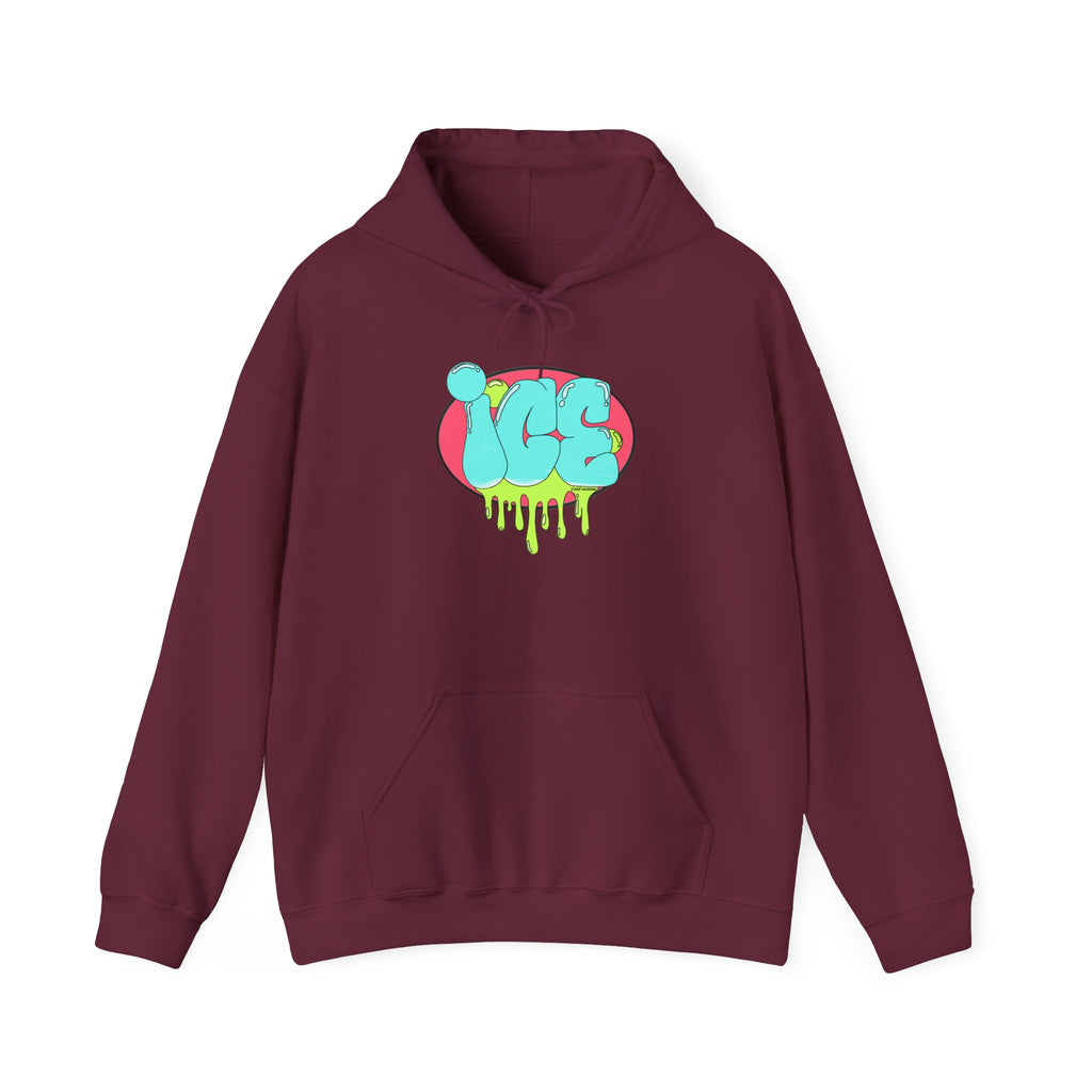 Cool Graffiti Sweatshirt for Trendsetters, Streetwear, Unisex Hoodie, Urban Wear, Gift for Teens, Art-Inspired Fashion