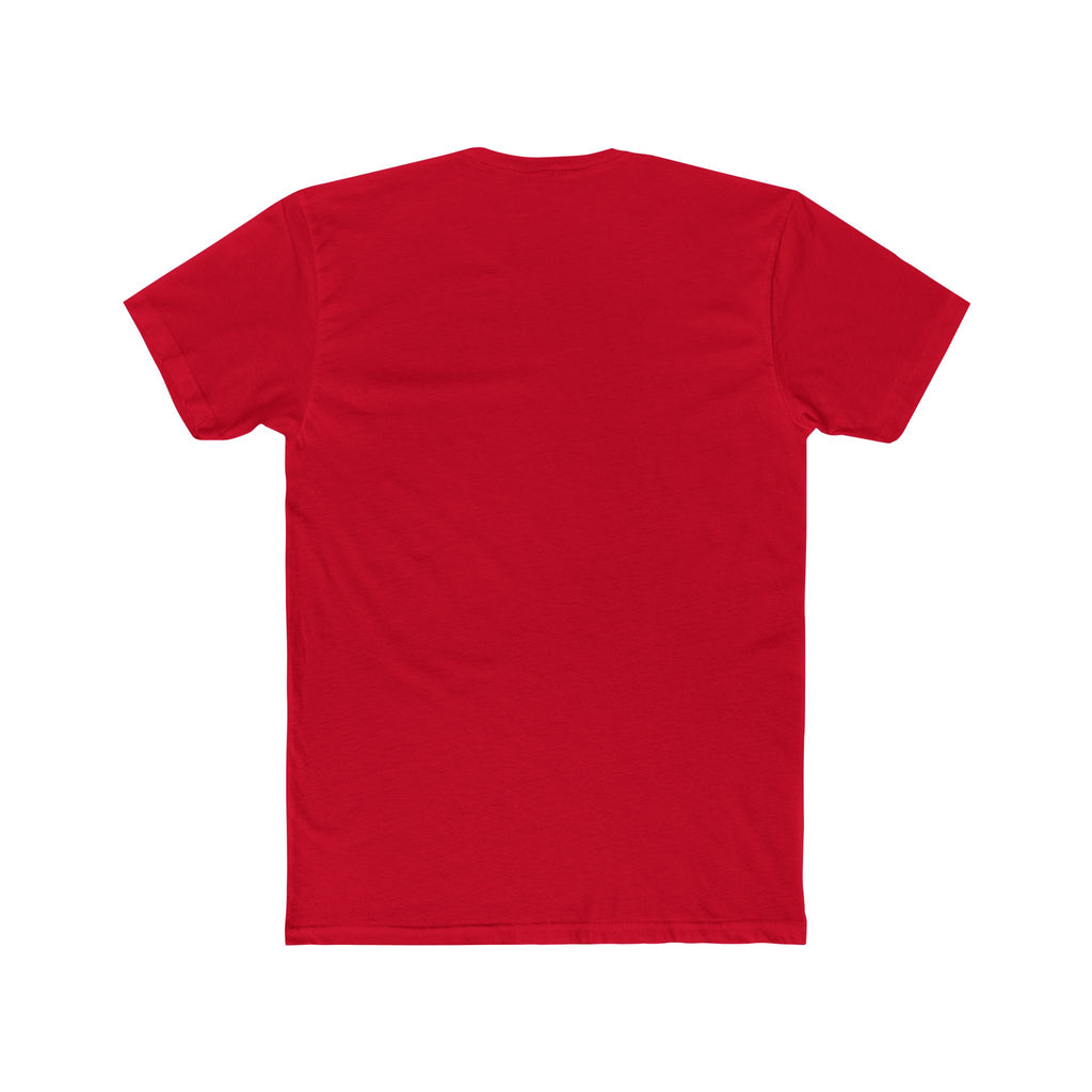 Stylish Unisex Cotton Crew Tee with Red Cloud Design, Casual Wear, Anime Merch, Gift for Friends, Everyday Style, Conventions