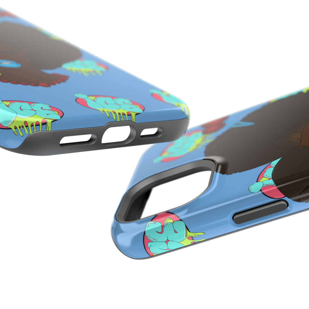 Vibrant Magnetic Tough Cases, Unique Phone Cases, Afrocentric Art, Protective Phone Cover, Trendy Tech Accessories, Gift for Her