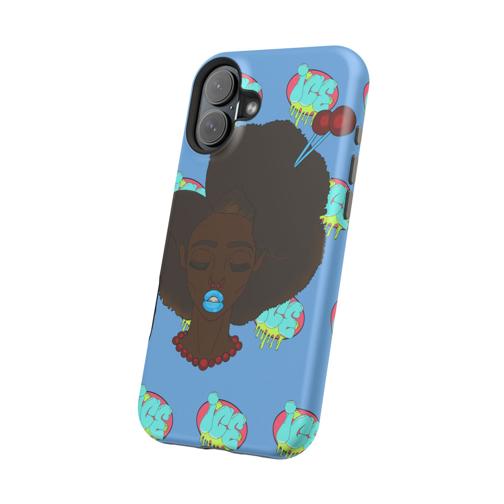 Vibrant Magnetic Tough Cases, Unique Phone Cases, Afrocentric Art, Protective Phone Cover, Trendy Tech Accessories, Gift for Her