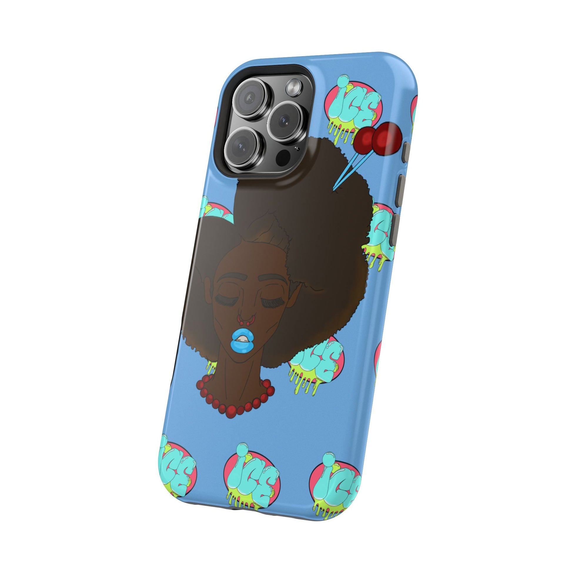 Vibrant Magnetic Tough Cases, Unique Phone Cases, Afrocentric Art, Protective Phone Cover, Trendy Tech Accessories, Gift for Her