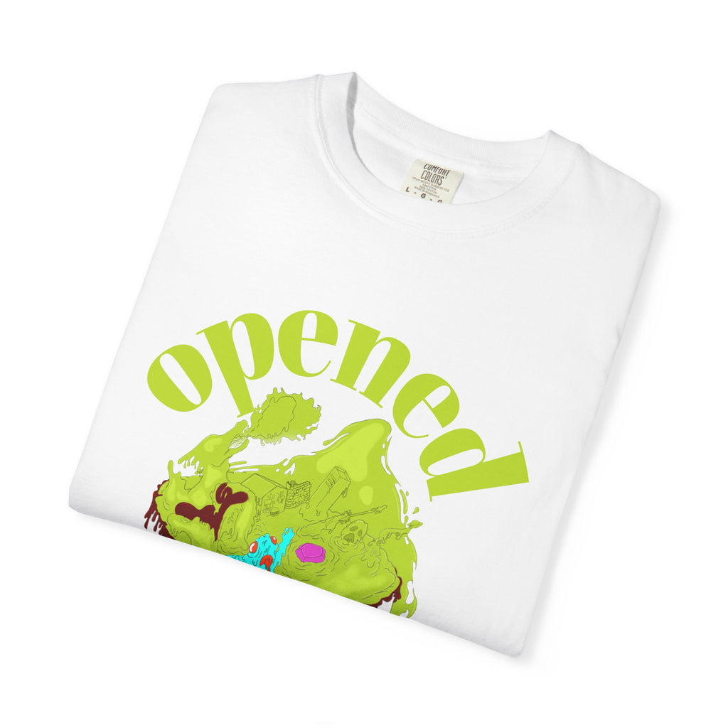 opened mind art lover Unisex Garment-Dyed T-shirt, own hand drawn design