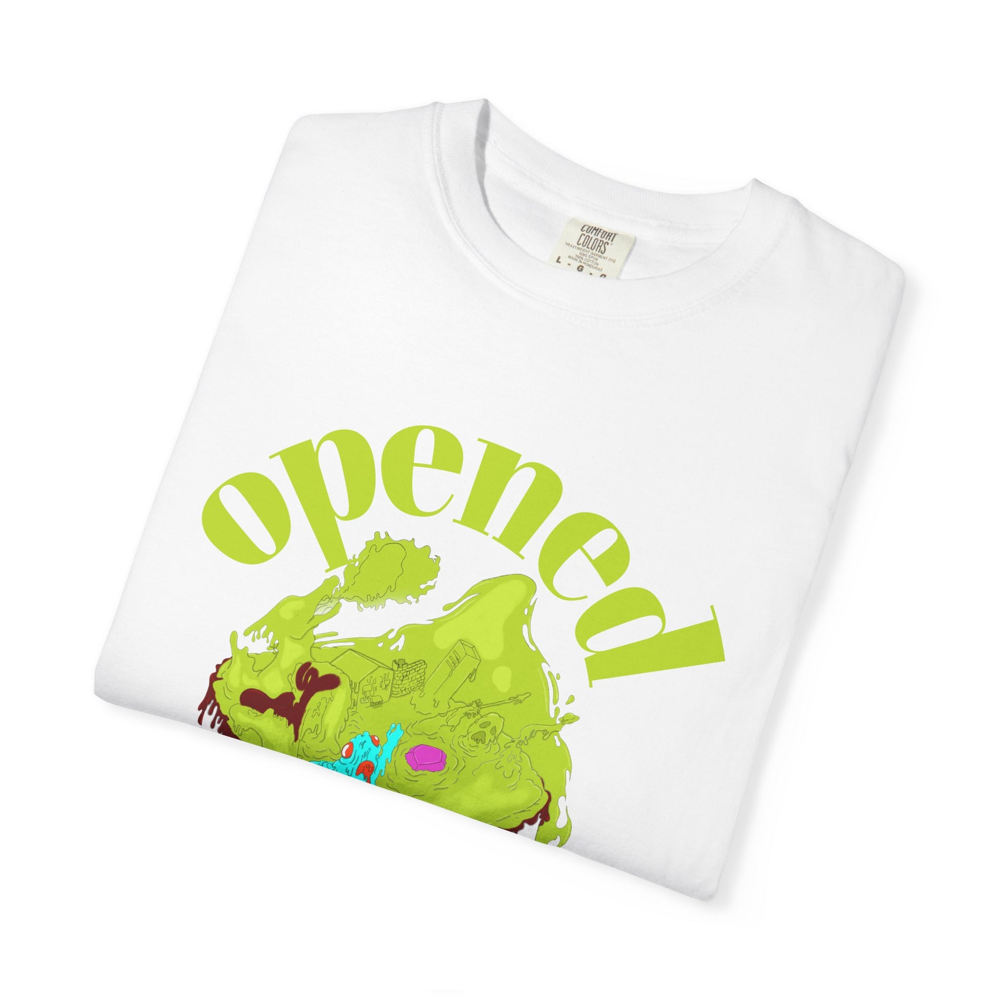 opened mind art lover Unisex Garment-Dyed T-shirt, own hand drawn design