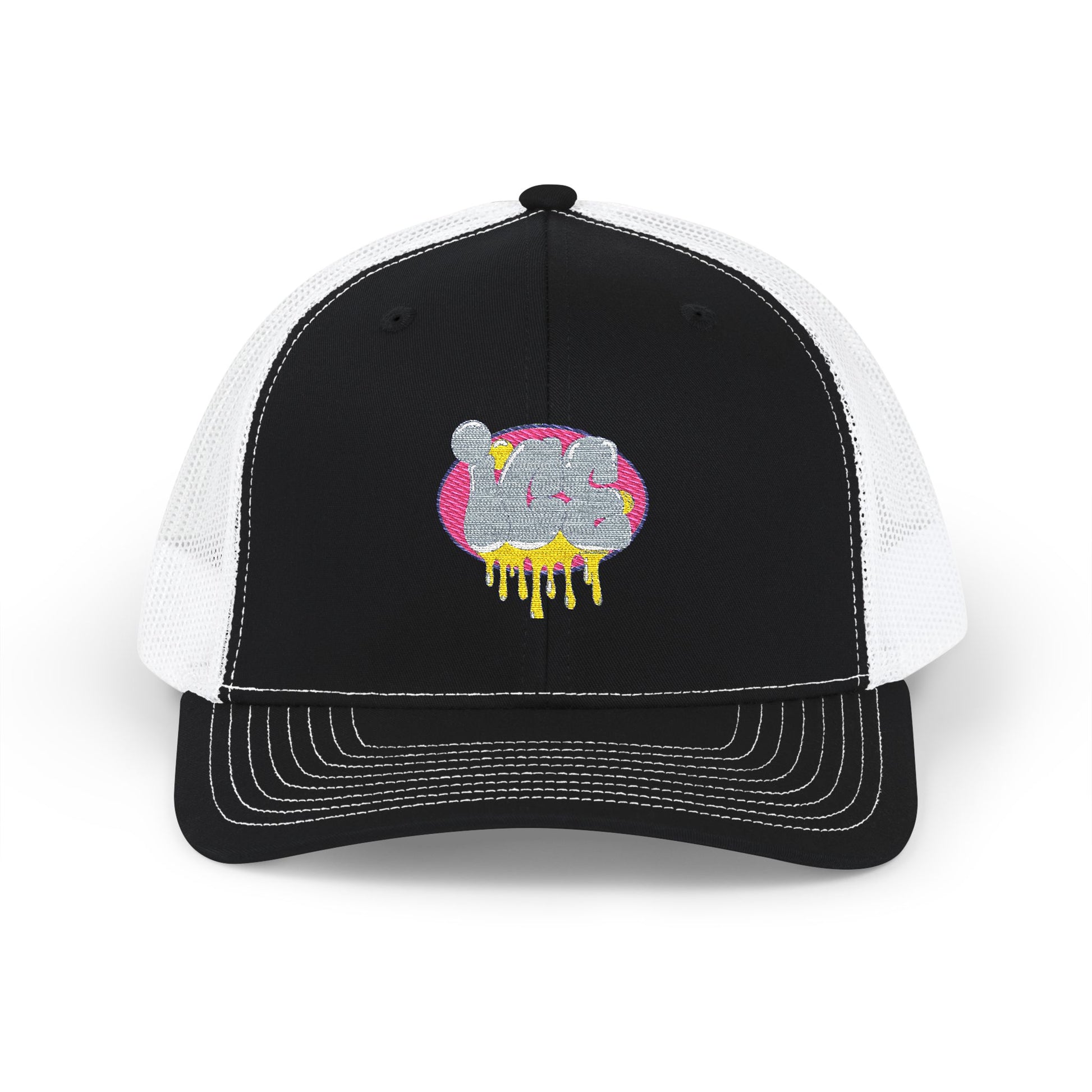 Cute Cat Embroidered Snapback Trucker Cap, Cat Lover Gift, Animal Hat, Adjustable Cap for Summer, Fashionable Headwear, Unique Accessories
