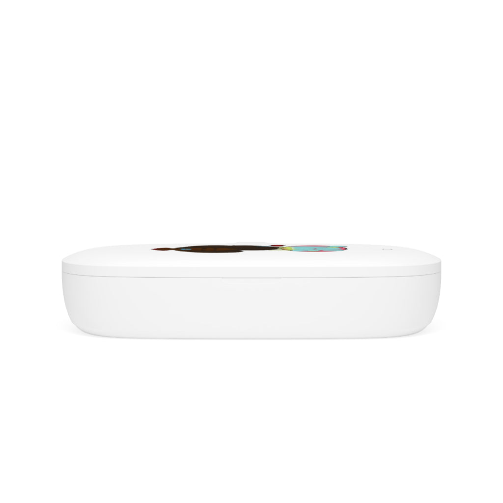 UV Phone Sanitizer & Wireless Charging Pad - Fun & Functional, Perfect Gift for Tech Lovers, Ideal for Home/Office, Clean & Charge