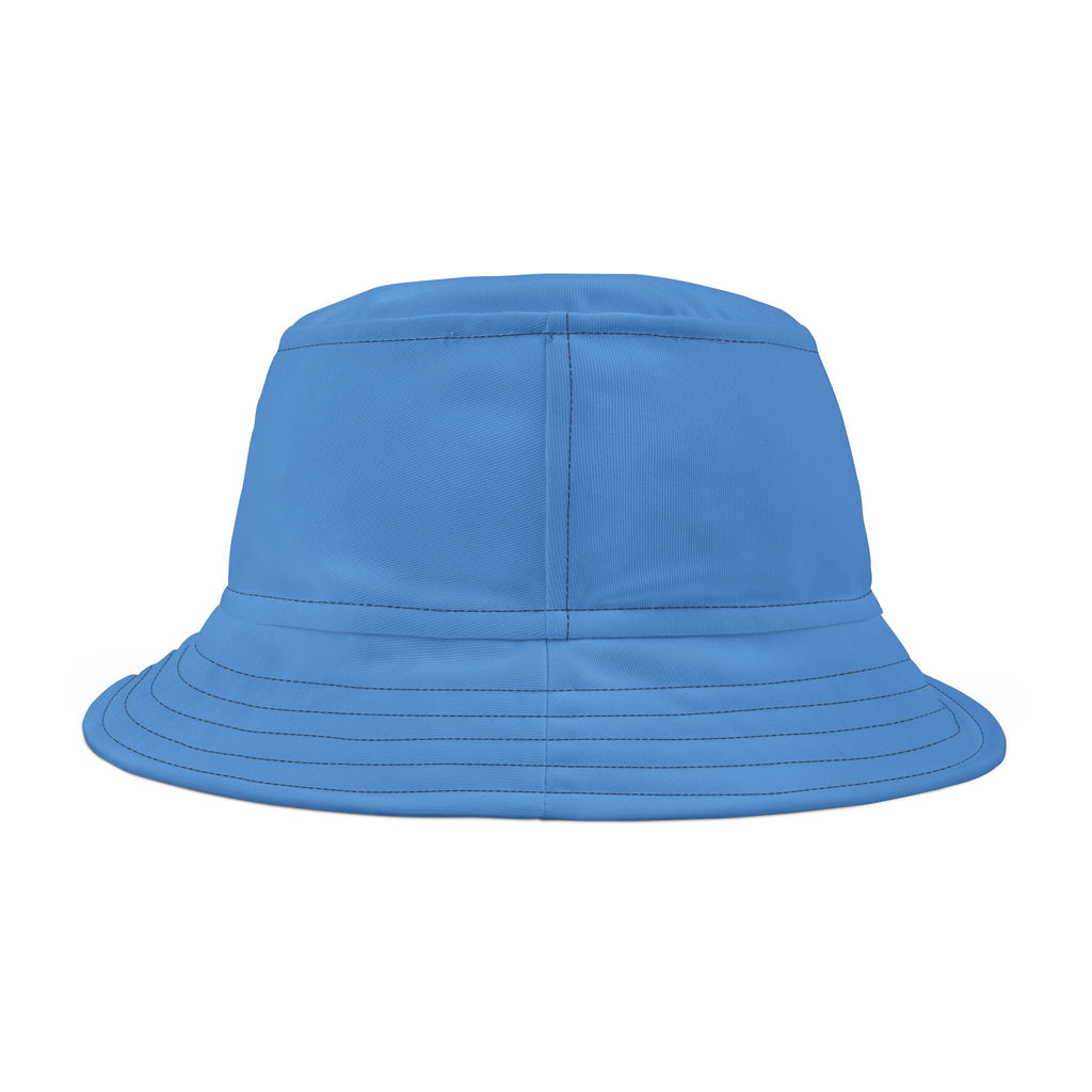 Fun AOP Bucket Hat with Cherry Design, Summer Hat, Gift for Friends, Trendy Beachwear, Outdoor Accessories, Unisex Headwear