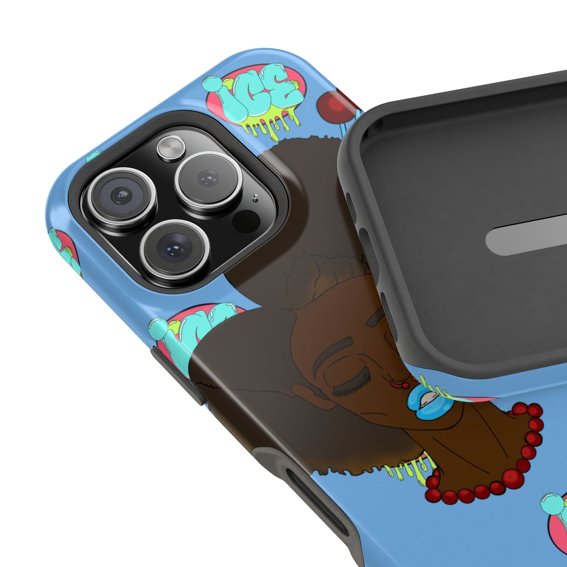 Vibrant Magnetic Tough Cases, Unique Phone Cases, Afrocentric Art, Protective Phone Cover, Trendy Tech Accessories, Gift for Her