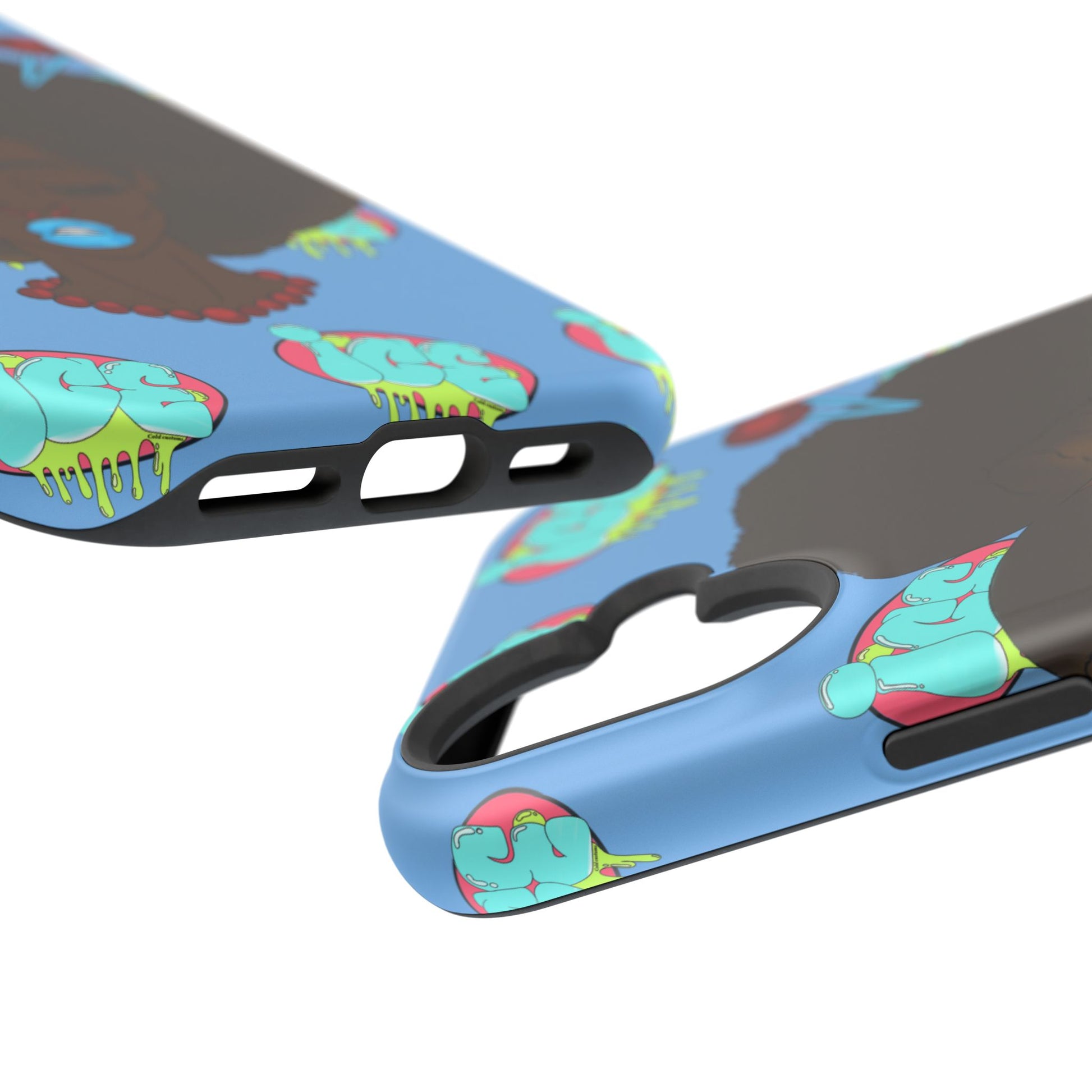 Vibrant Magnetic Tough Cases, Unique Phone Cases, Afrocentric Art, Protective Phone Cover, Trendy Tech Accessories, Gift for Her