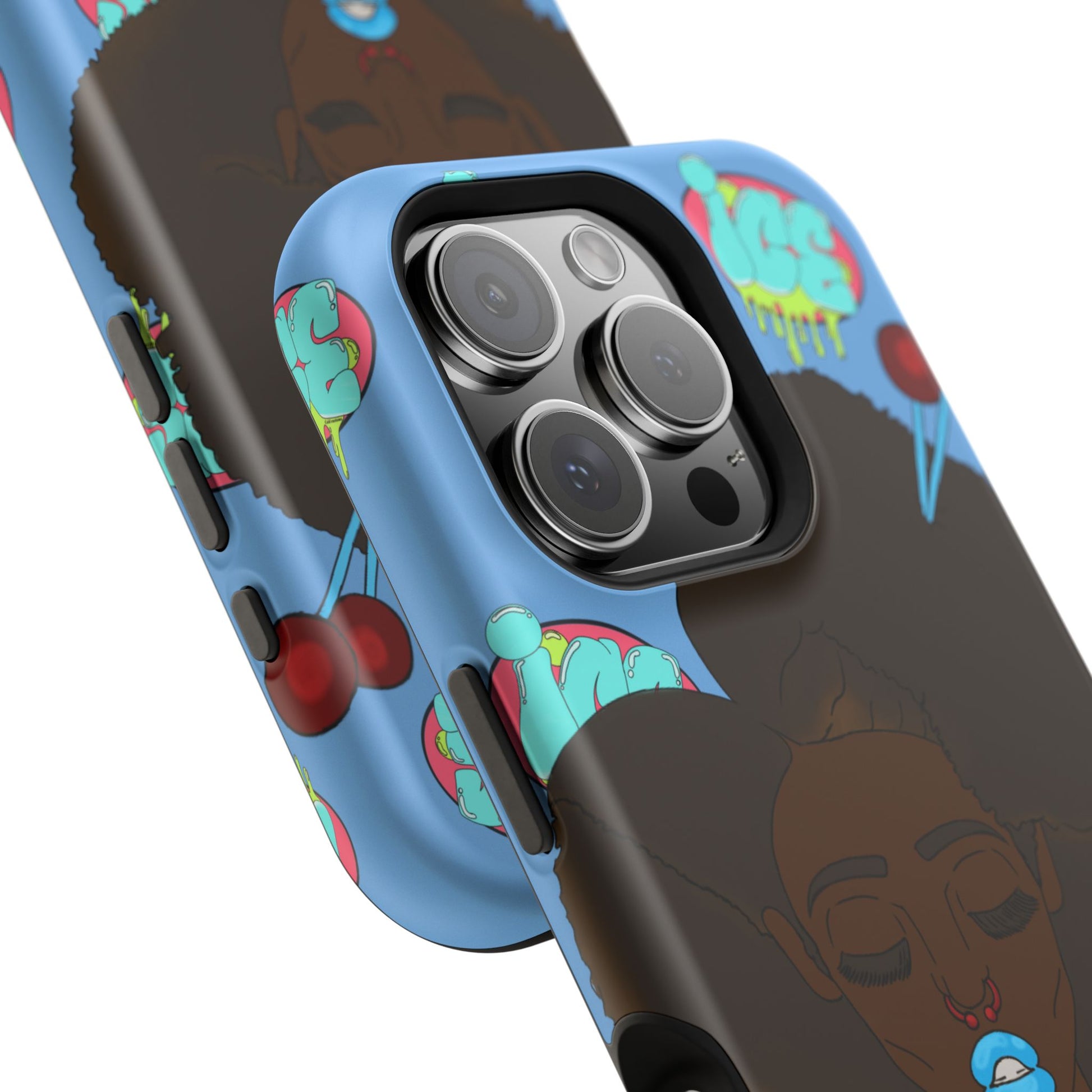 Vibrant Magnetic Tough Cases, Unique Phone Cases, Afrocentric Art, Protective Phone Cover, Trendy Tech Accessories, Gift for Her