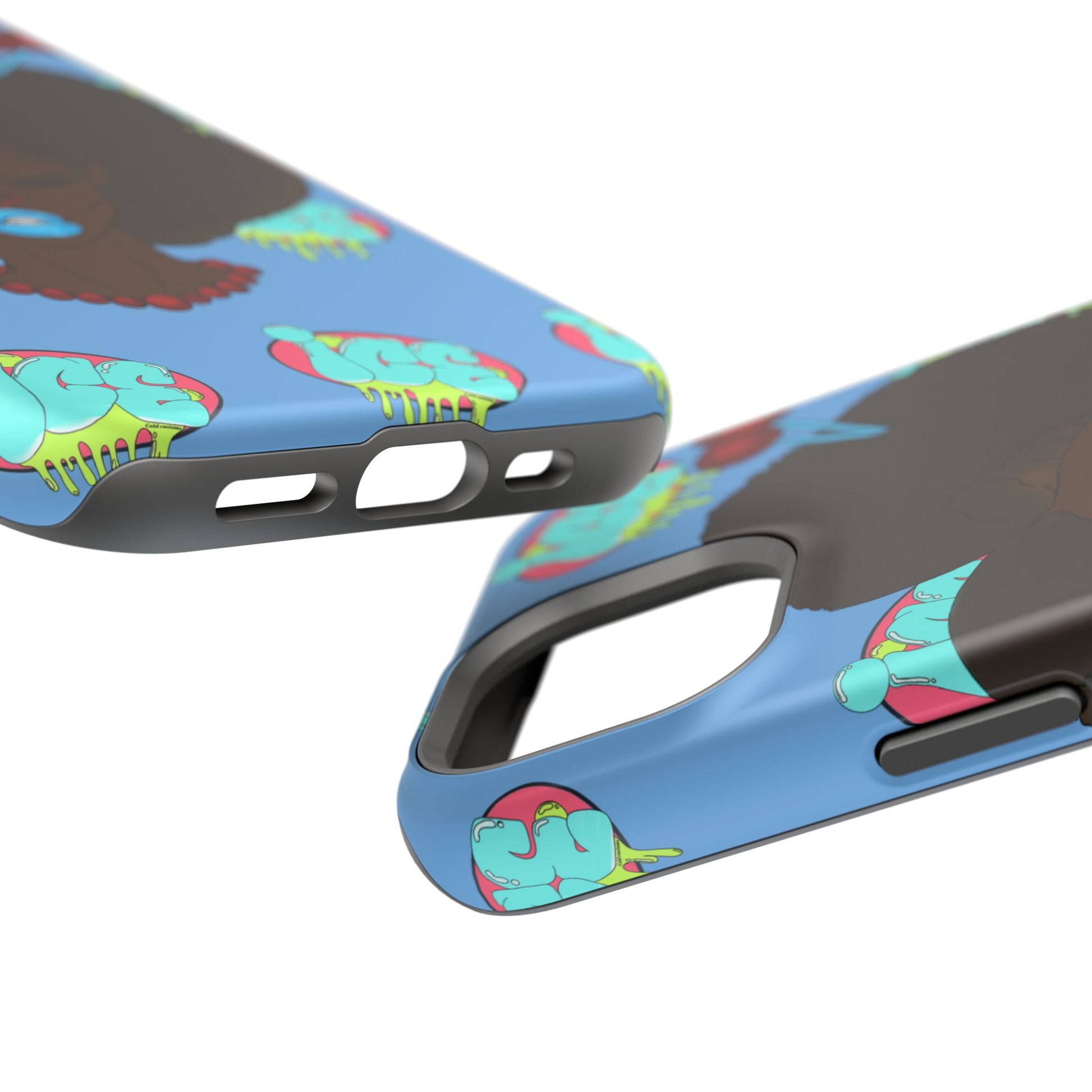 Vibrant Magnetic Tough Cases, Unique Phone Cases, Afrocentric Art, Protective Phone Cover, Trendy Tech Accessories, Gift for Her