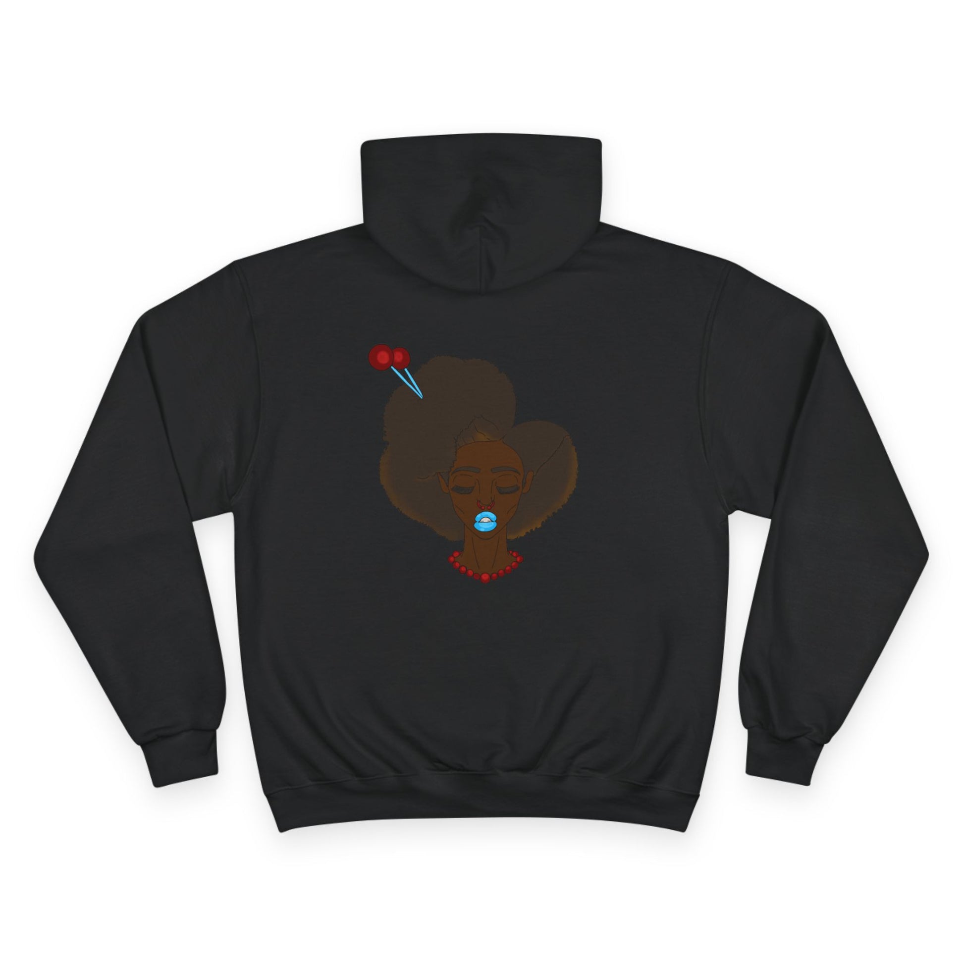 Ice Drip Champion Hoodie - Stylish Streetwear for Teens, Gift for Birthdays, Hip Hop Fashion, Cozy Casual Wear, Unique Graphic Sweatshirt