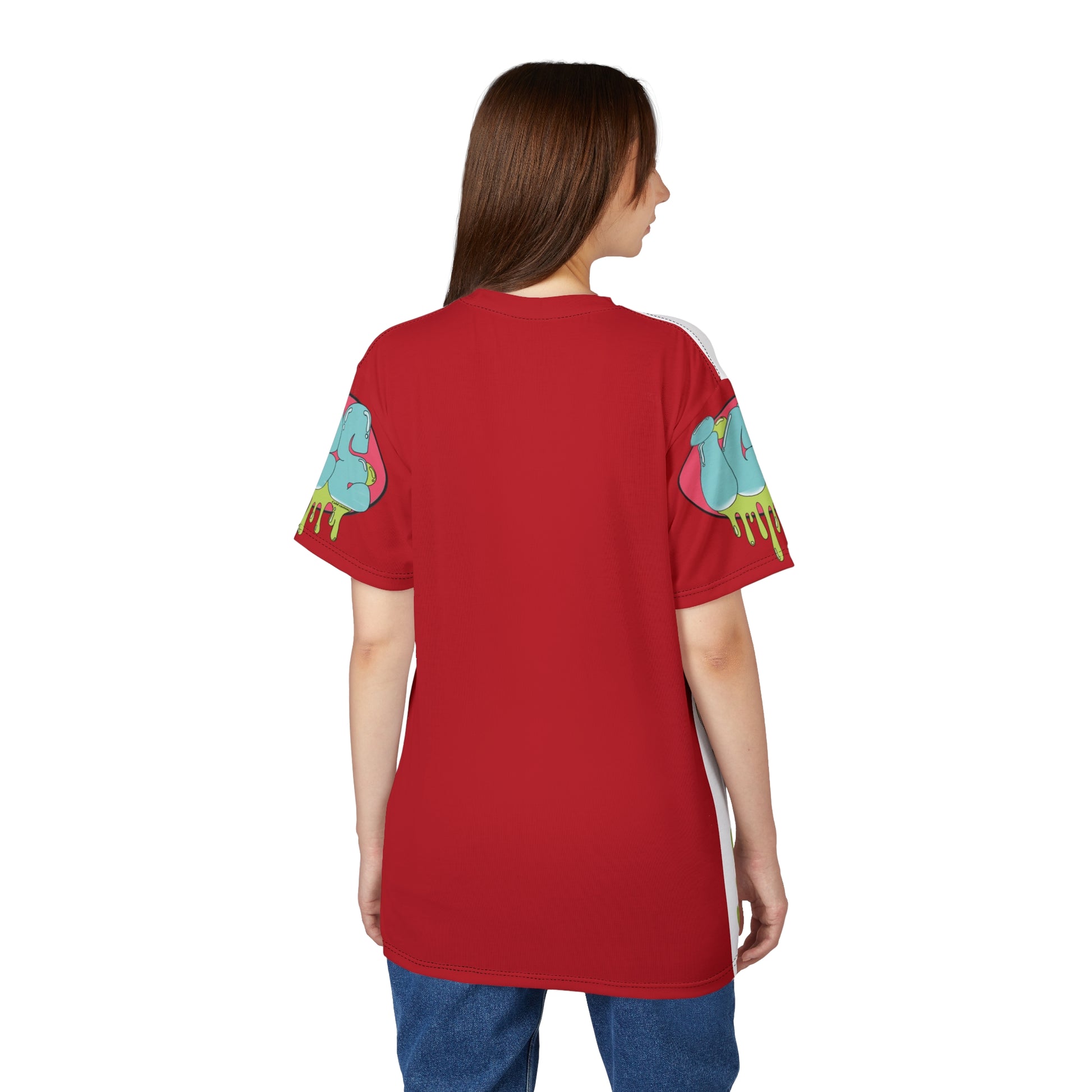 Mind blown Unisex Cut & Sew Tee (AOP)