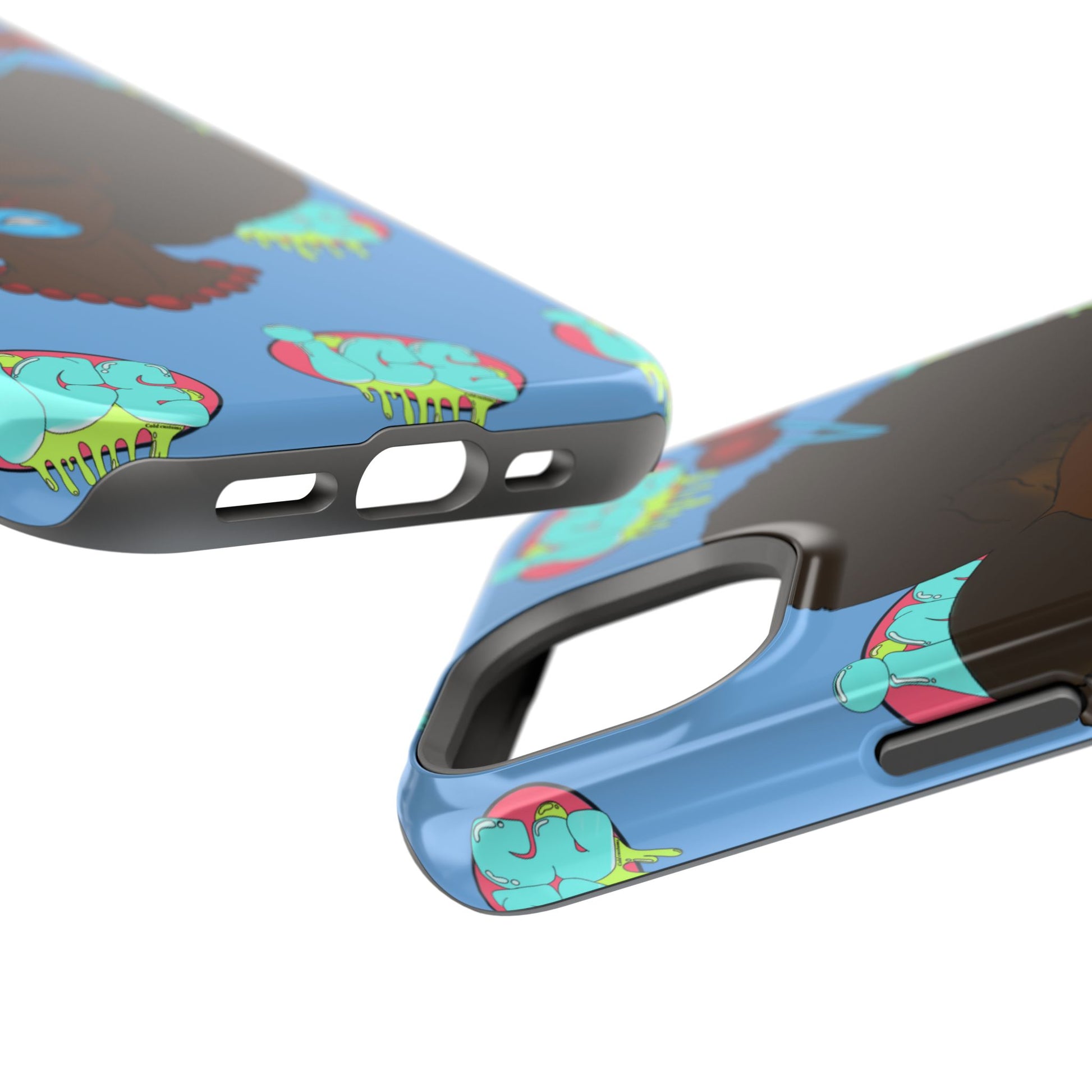 Vibrant Magnetic Tough Cases, Unique Phone Cases, Afrocentric Art, Protective Phone Cover, Trendy Tech Accessories, Gift for Her