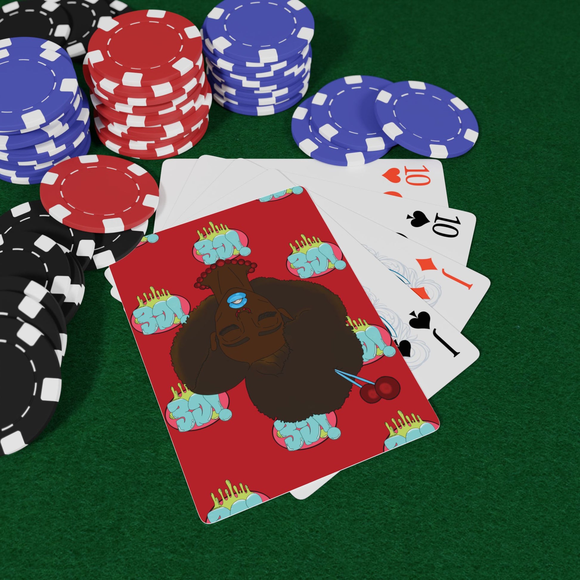 Artistic Poker Playing Cards Set - Unique Card Deck, Gift for Gamers, Housewarming, Game Night, Collectibles, Fun Accessories