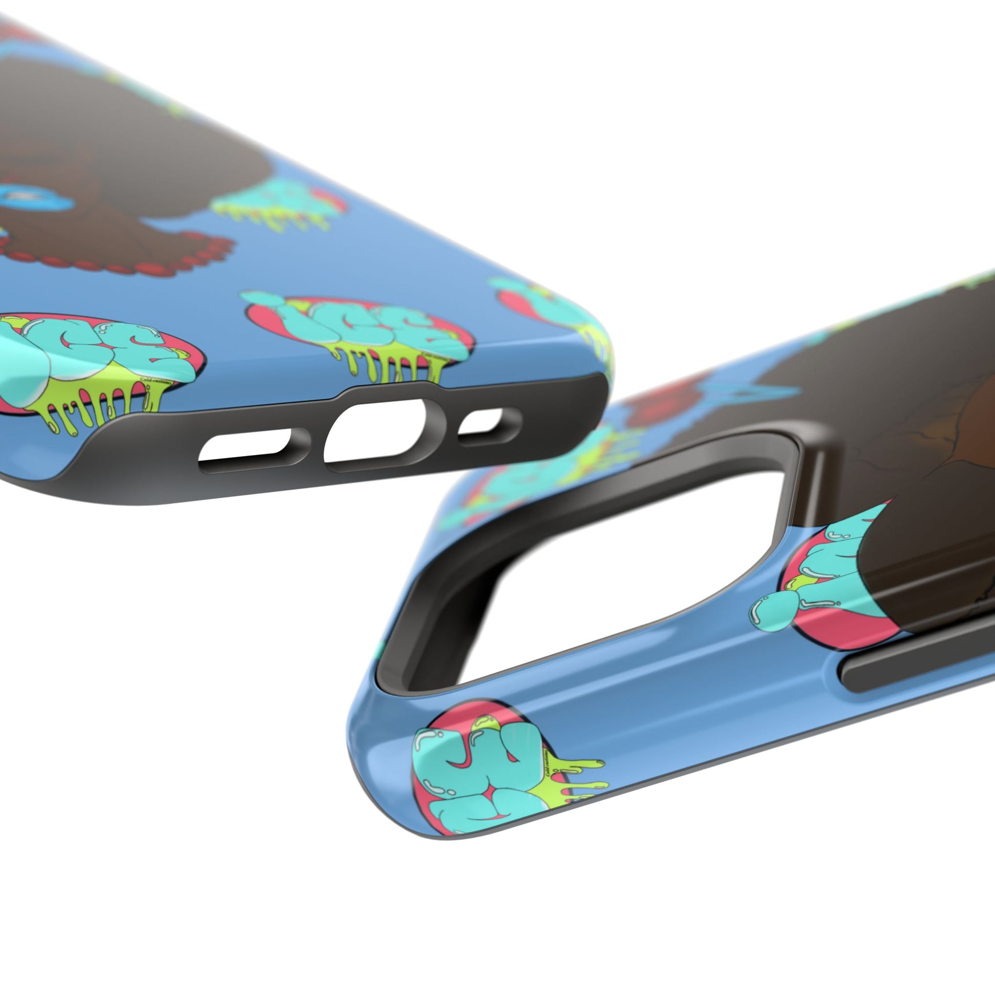 Vibrant Magnetic Tough Cases, Unique Phone Cases, Afrocentric Art, Protective Phone Cover, Trendy Tech Accessories, Gift for Her