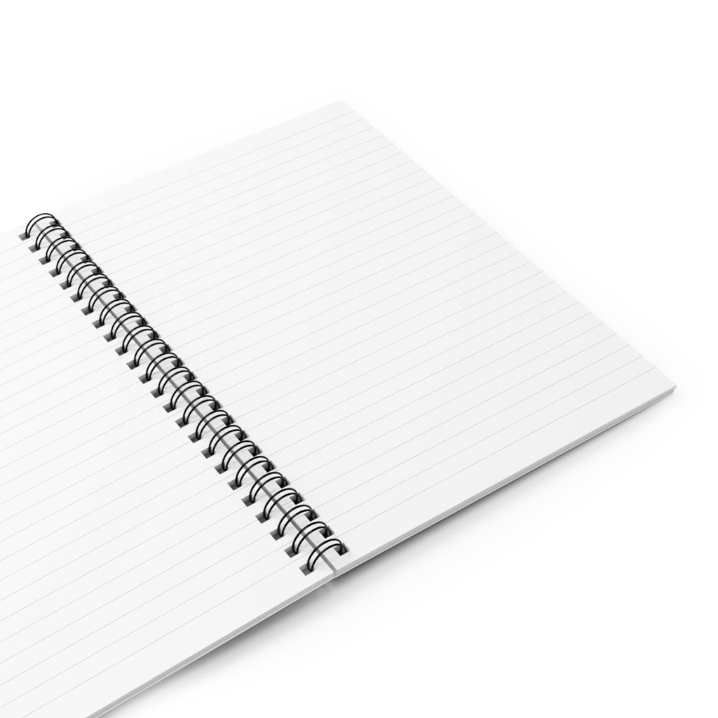 Love Themed Spiral Notebook - Hand-Drawn Art, Journal, School Supplies, Gifts for Her, Note-taking
