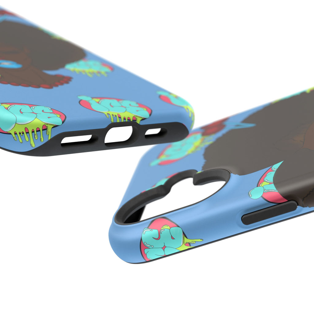 Vibrant Magnetic Tough Cases, Unique Phone Cases, Afrocentric Art, Protective Phone Cover, Trendy Tech Accessories, Gift for Her