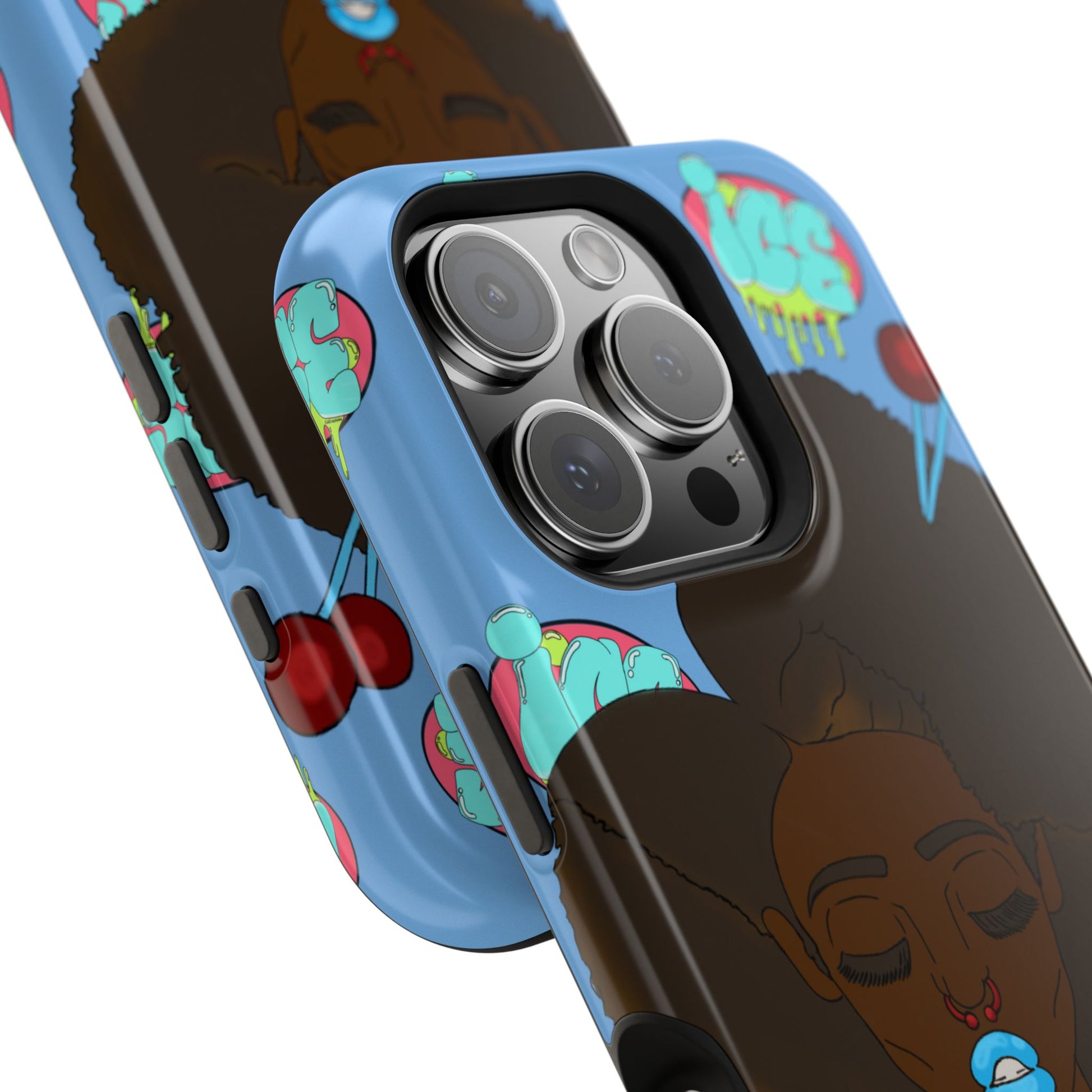 Vibrant Magnetic Tough Cases, Unique Phone Cases, Afrocentric Art, Protective Phone Cover, Trendy Tech Accessories, Gift for Her