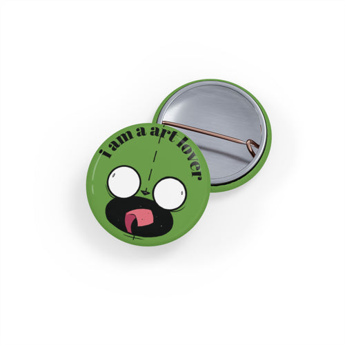 Art Lover Round Pins, Cute Art Pins, Accessories for Artists, Fun Jacket Pins, Gift for Creative Souls