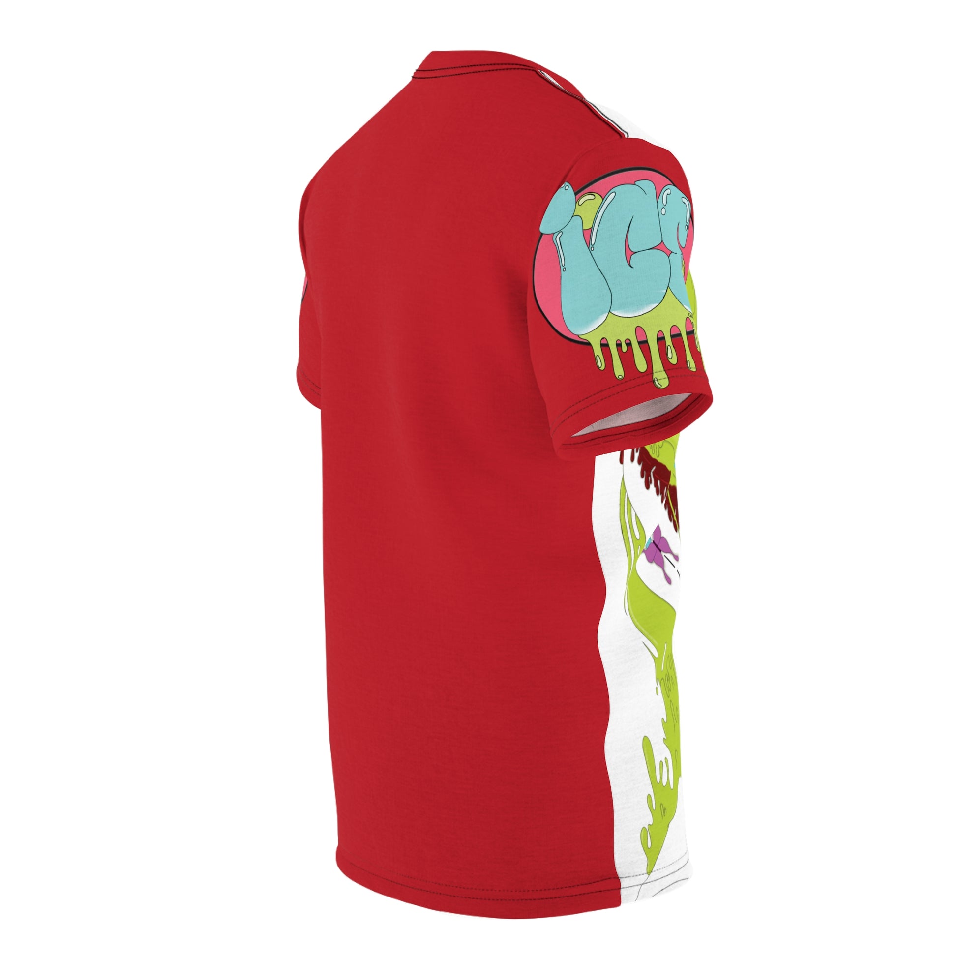 Mind blown Unisex Cut & Sew Tee (AOP)