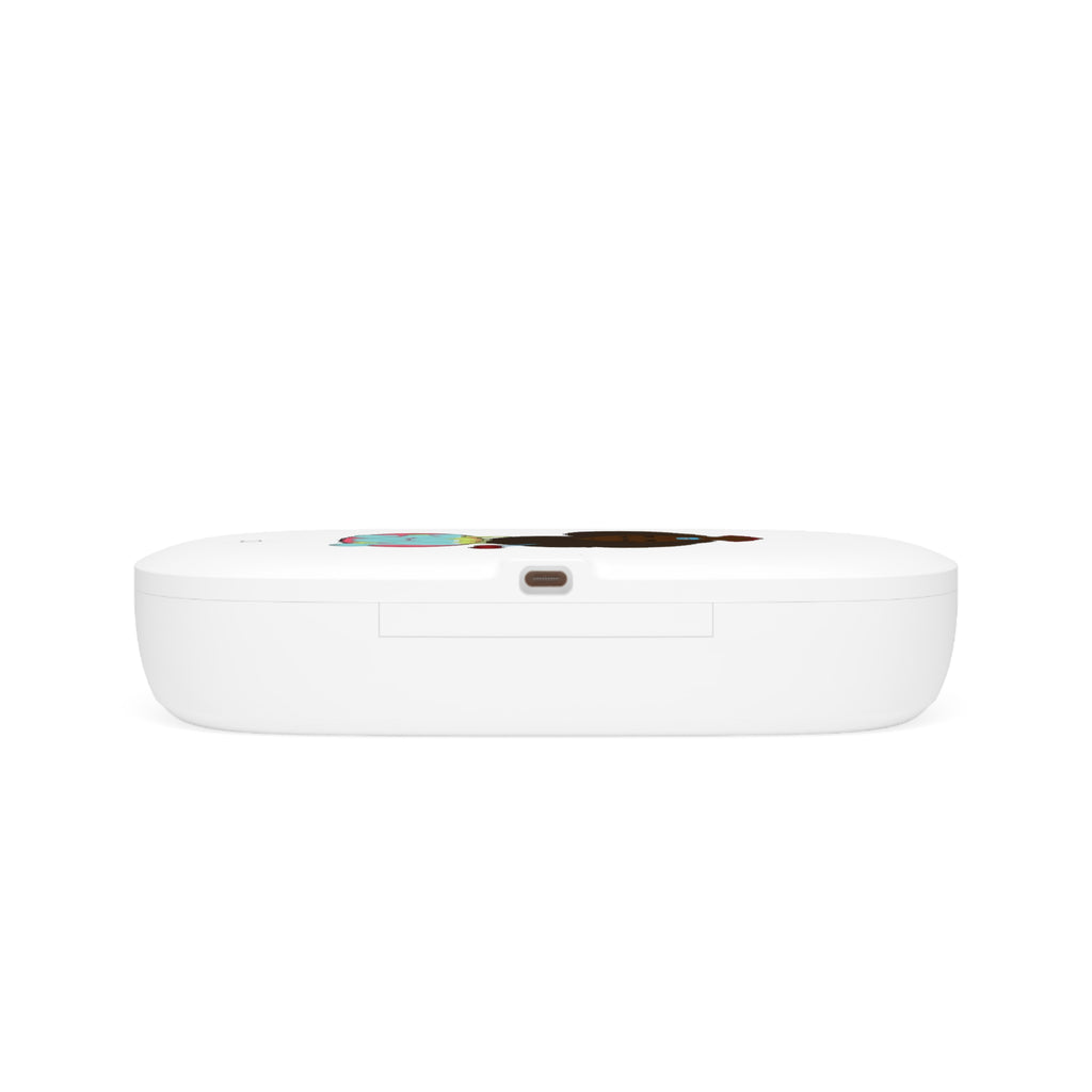 UV Phone Sanitizer & Wireless Charging Pad - Fun & Functional, Perfect Gift for Tech Lovers, Ideal for Home/Office, Clean & Charge