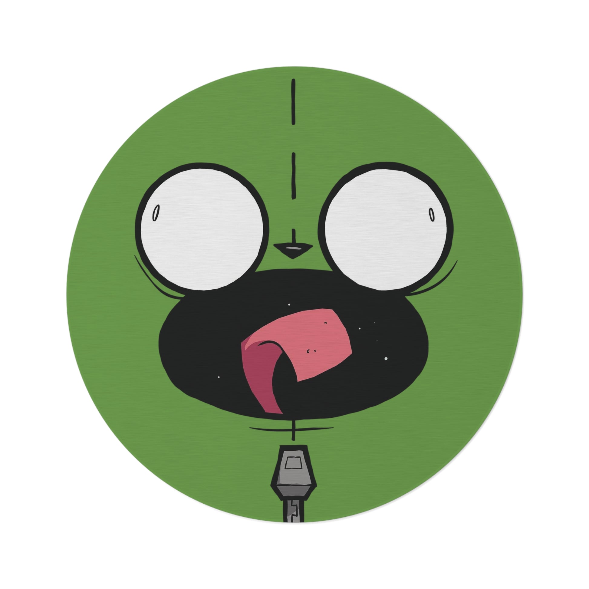Gir-Themed Round Rug, Playroom Decor, Pet Lover Gift, Kids Room, Cozy Home Accessory