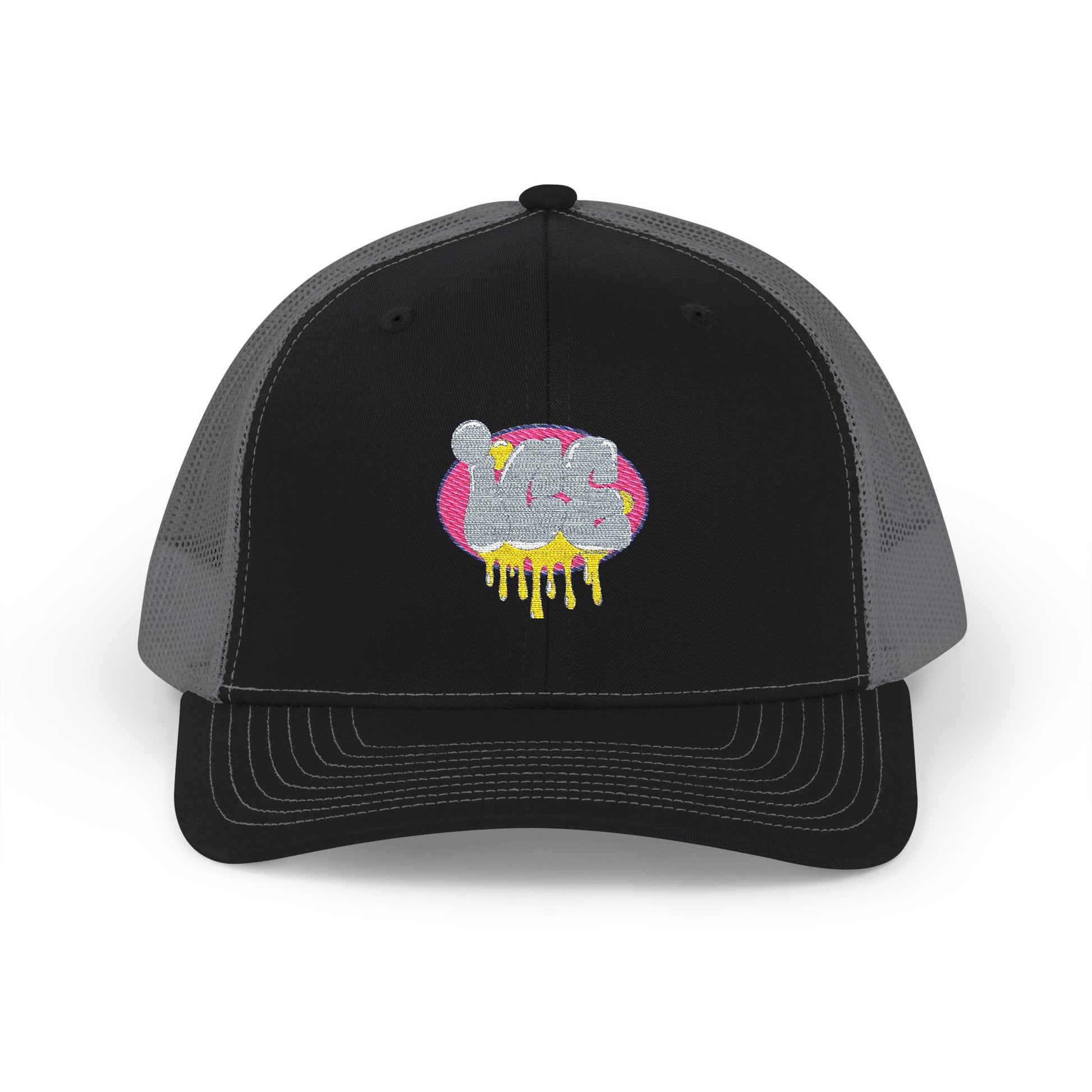 Cute Cat Embroidered Snapback Trucker Cap, Cat Lover Gift, Animal Hat, Adjustable Cap for Summer, Fashionable Headwear, Unique Accessories